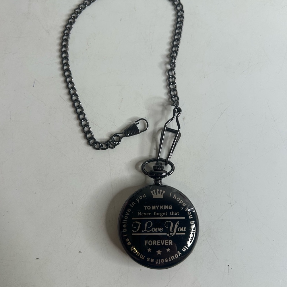 Pocket Watch for Men Personalized  New - Picture 2 of 7
